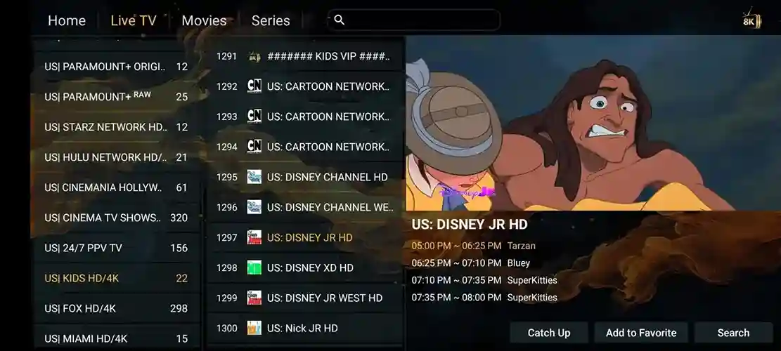 Preview 2 - Sportz TV Premium IPTV Subscription